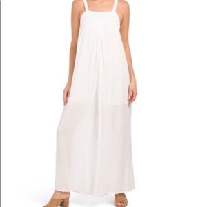 White Jumpsuit with Pockets